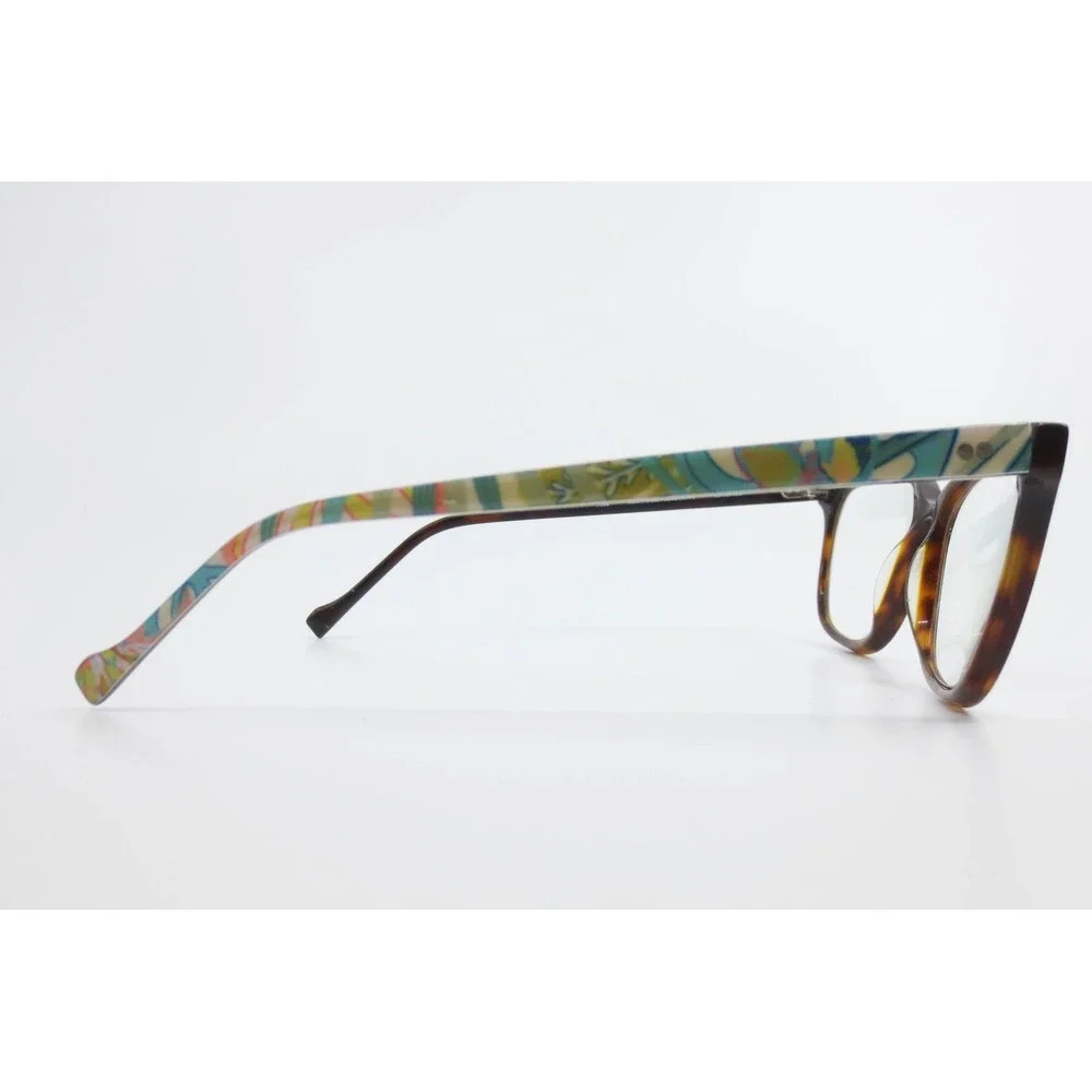 Vera Bradley Joss Eyeglasses Rain Forest Fauna RFF Tortoise Floral Frames